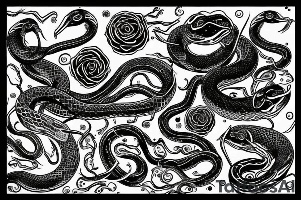 Mitgard snake tattoo idea