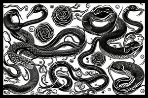 Mitgard snake tattoo idea