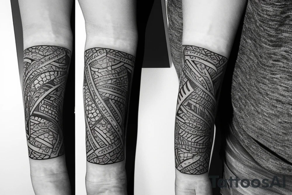 Solid Armband tattoo idea