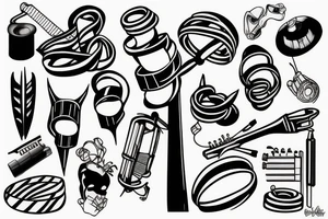 Solid band tattoo idea