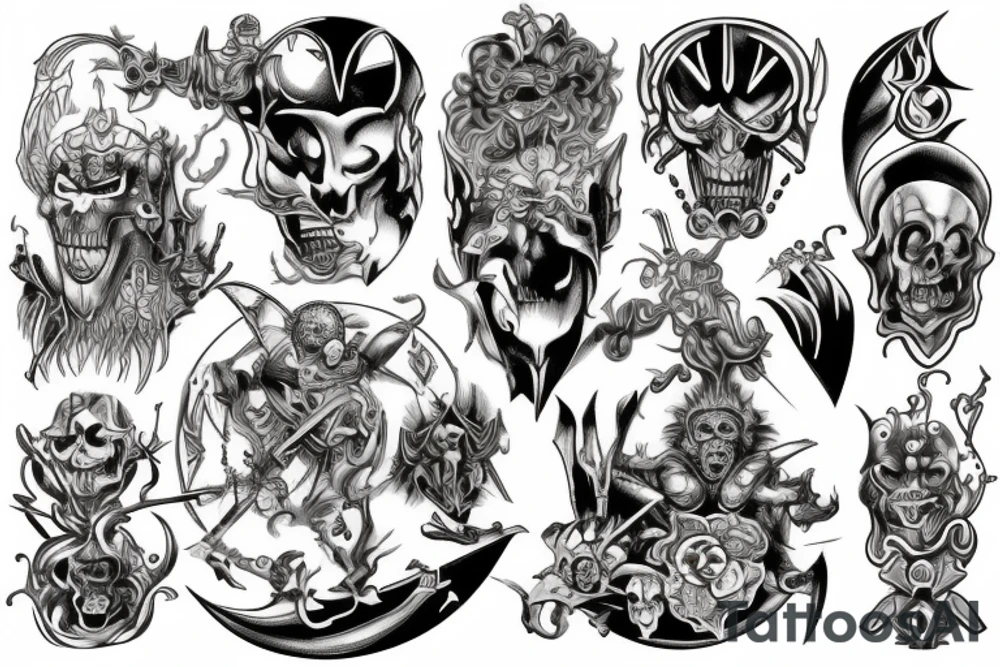 All mighty master of universe tattoo idea