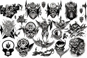 All mighty master of universe tattoo idea
