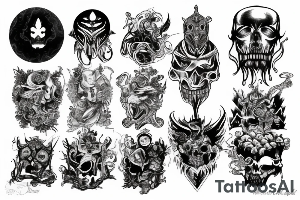 All mighty master of universe tattoo idea