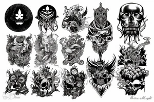 All mighty master of universe tattoo idea