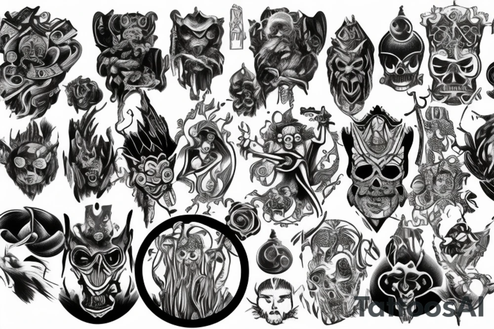 All mighty master of universe tattoo idea