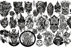 All mighty master of universe tattoo idea