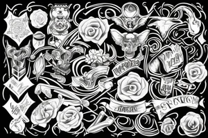 Strong tattoo idea