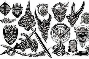 Viking tattoo idea