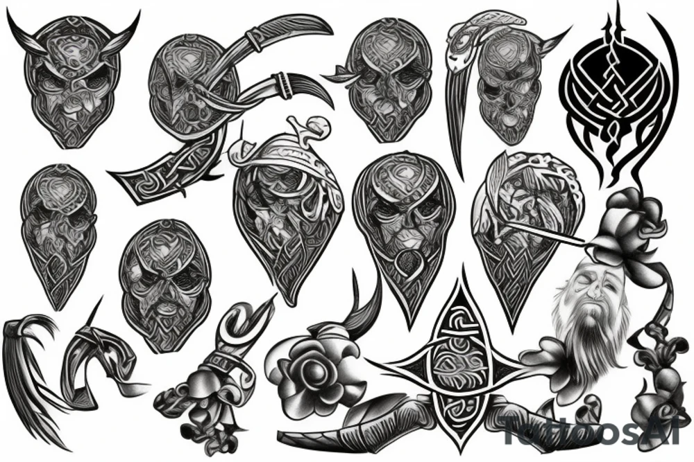 Viking tattoo idea