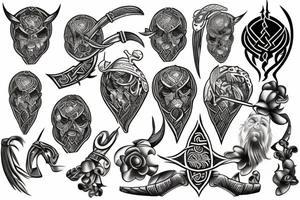 Viking tattoo idea