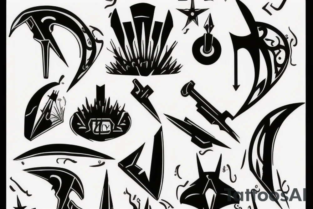 iron anvil tattoo idea