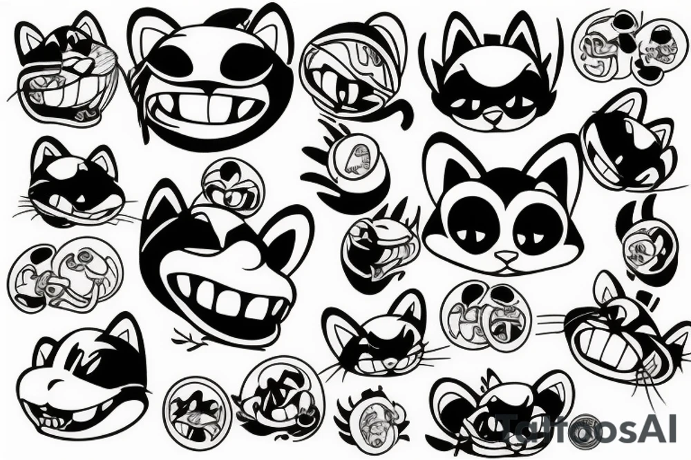 felix the cat tattoo idea