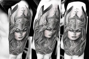 norse Valkyrie tattoo idea