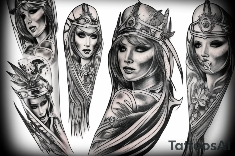 Valkyrie tattoo idea