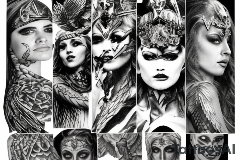 Valkyrie tattoo idea