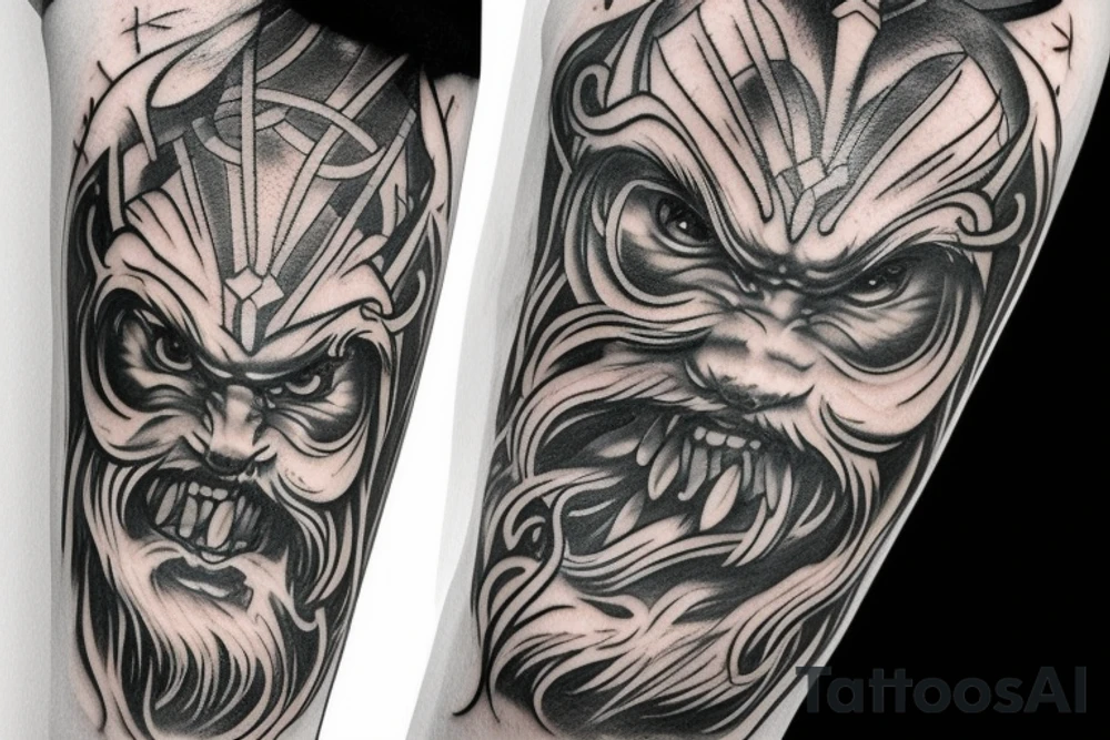 odin tattoo idea