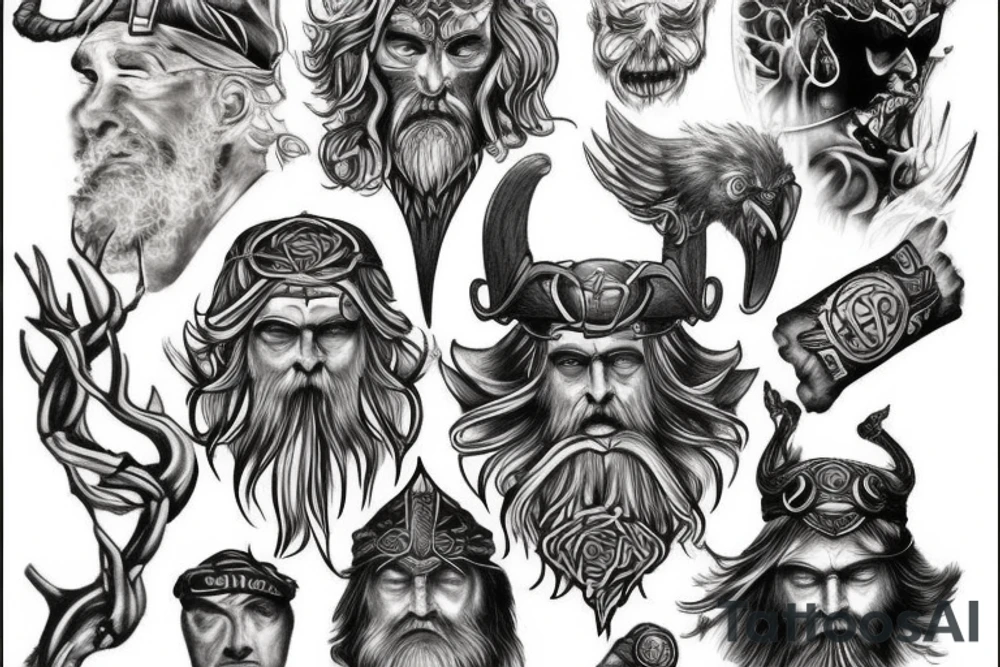 odin tattoo idea