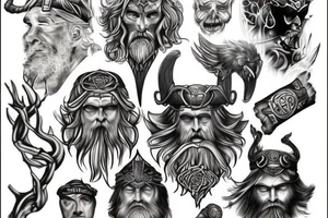 odin tattoo idea