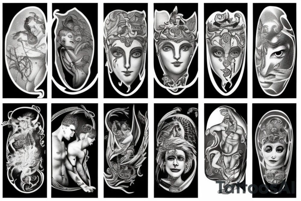 greek gods tattoo idea