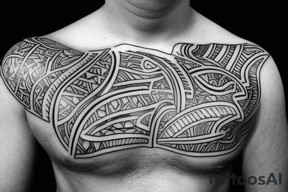 Polynesian Green Sea Turtle tattoo idea