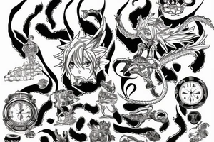 Meliodas dragon tattoo tattoo idea