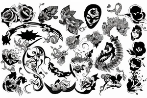 people tattoo idea