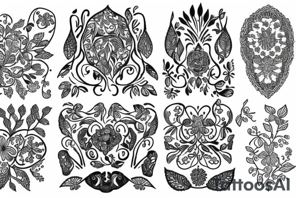 Kalmia latifolia tattoo idea