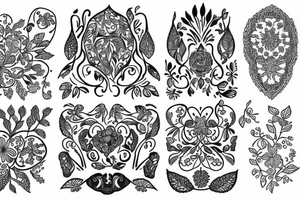 Kalmia latifolia tattoo idea