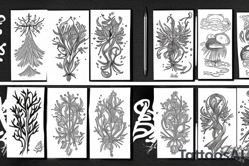 water hemlock tattoo idea