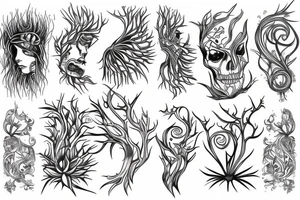 water hemlock tattoo idea