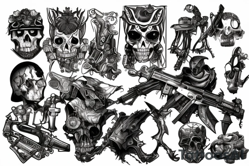 borderlands 2 deathtrap tattoo idea