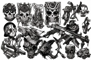 borderlands 2 deathtrap tattoo idea
