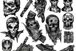 borderlands 2 deathtrap tattoo idea