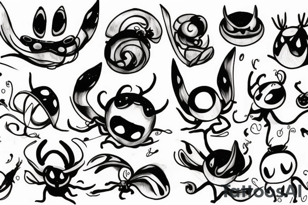 hollow knight tattoo idea