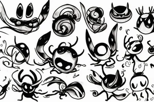 hollow knight tattoo idea