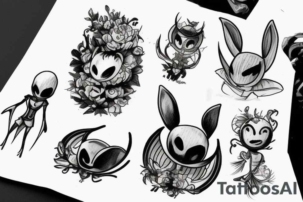 hollow knight tattoo idea