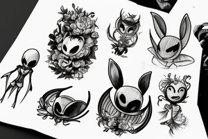 hollow knight tattoo idea