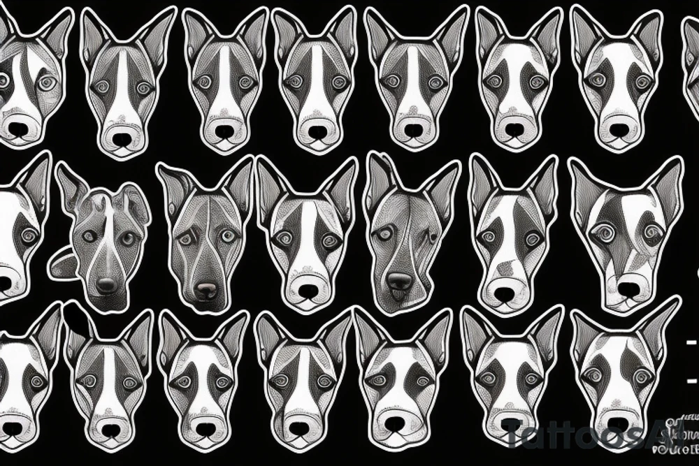 Doberman tattoo idea