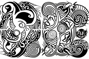 Ying Yang tattoo idea