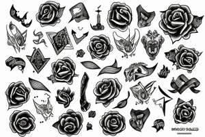 Broken darl tattoo idea