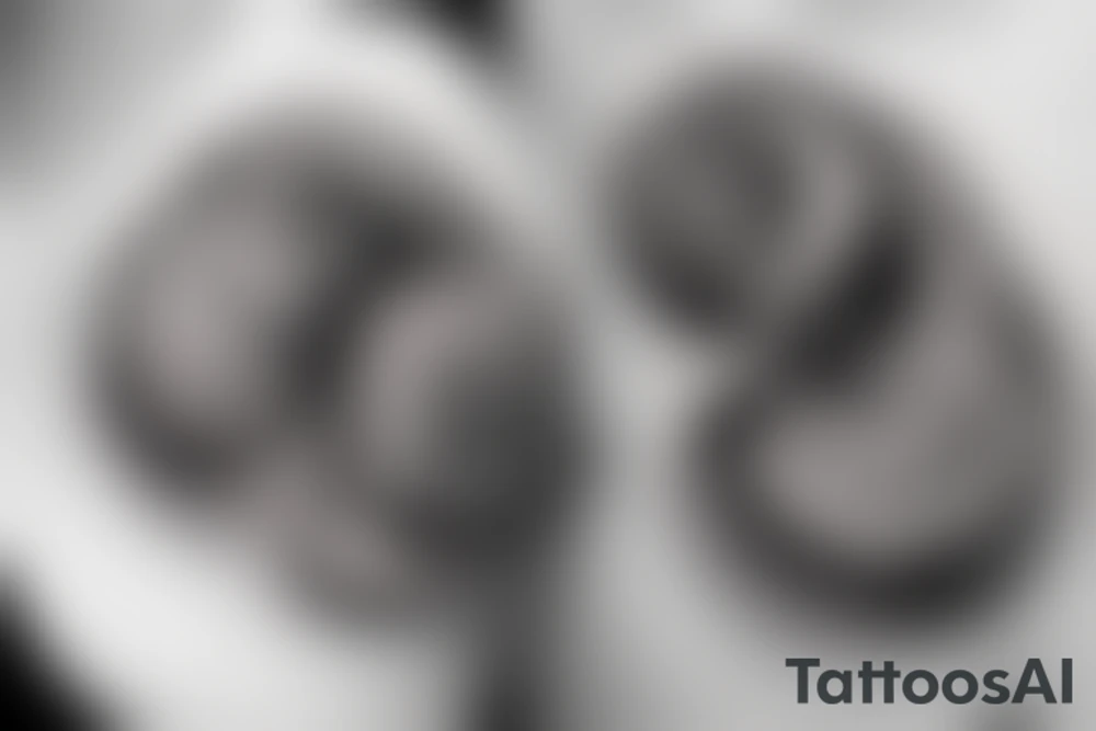 snail crawling on the globe tattoo idea