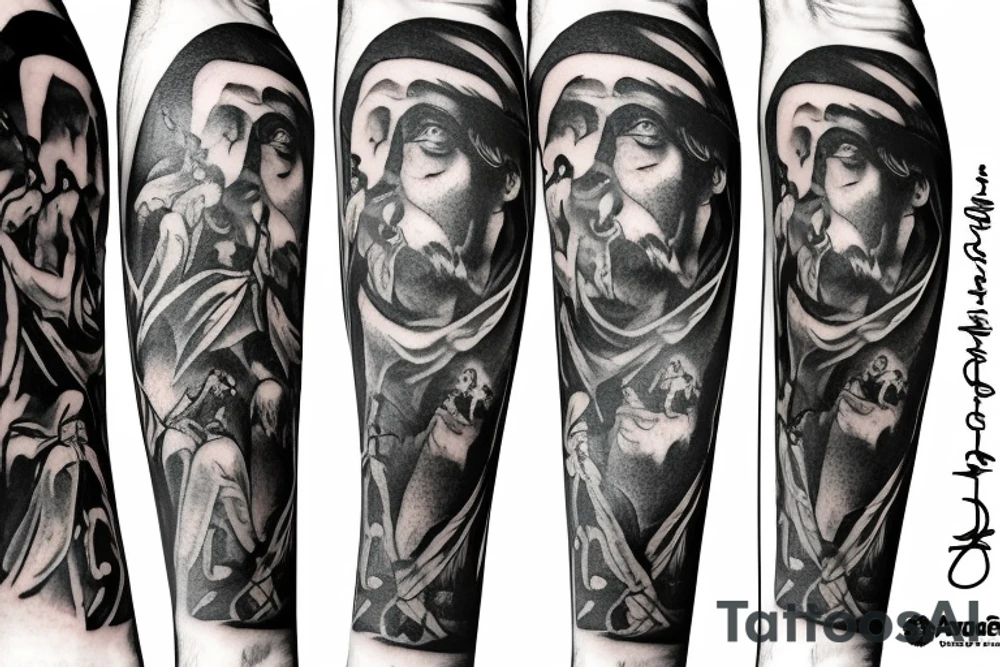 The Temptation of St. Anthony tattoo idea