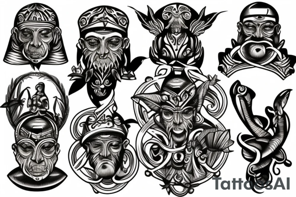 The Temptation of St. Anthony tattoo idea