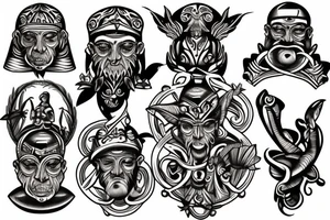 The Temptation of St. Anthony tattoo idea