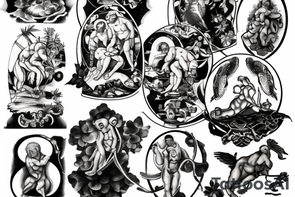 The Temptation of St. Anthony tattoo idea