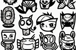 cactus super hero tattoo idea