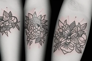 beautiful girl tattoo idea