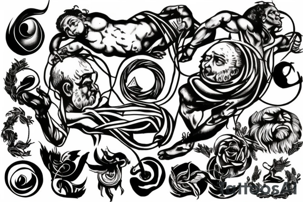 sisyphus tattoo idea