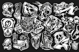 Maschine tattoo idea