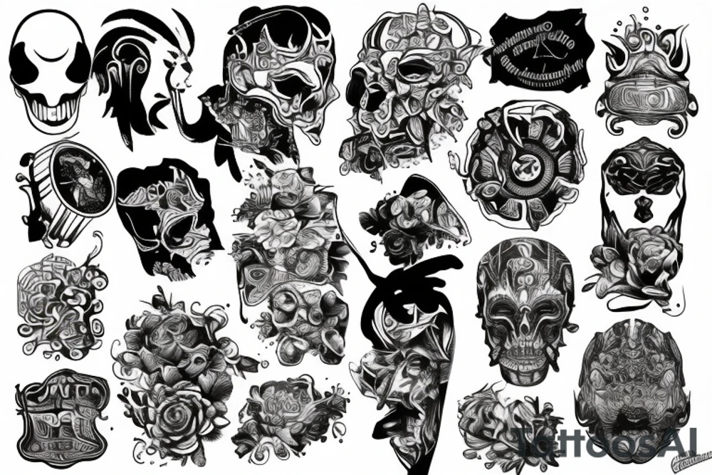 Maschine tattoo idea